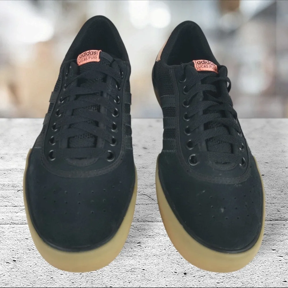 ADIDAS Lucas PUIG Skateboarding Mens Shoes Black Size 7